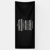 Ich bin Computerprogrammiererin Banner (Vertikal)