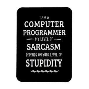 Ich bin Computerprogrammiererin Magnet