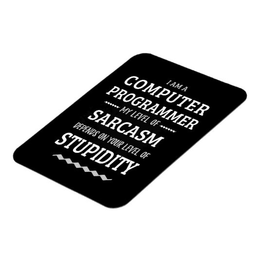 Ich bin Computerprogrammiererin Magnet (Linke Seite)