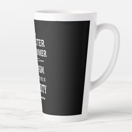 Ich bin Computerprogrammiererin Milchtasse (Rechts)