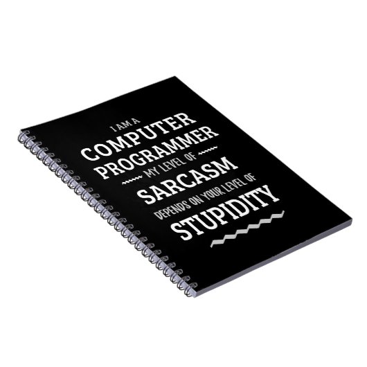 Ich bin Computerprogrammiererin Notizblock (Rechte Seite)