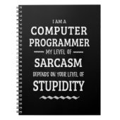 Ich bin Computerprogrammiererin Notizblock (Vorderseite)