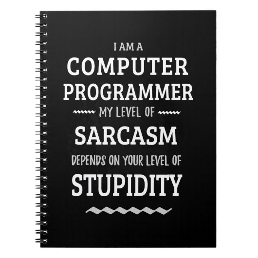 Ich bin Computerprogrammiererin Notizblock (Vorderseite)