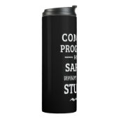Ich bin Computerprogrammiererin Thermosbecher (Nach links gedreht)