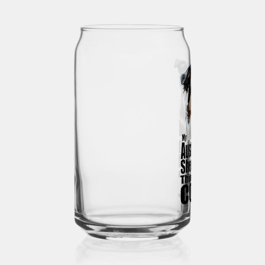 Ich bin Cool Australischer Schäferhund Dosenglas (Rechts)