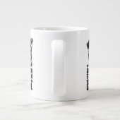 Ich bin Cool Australischer Schäferhund Jumbo-Tasse (Rückseite)