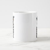 Ich bin Cool Australischer Schäferhund Jumbo-Tasse (Vorderseite)