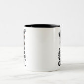 Ich bin Cool Australischer Schäferhund Zweifarbige Tasse (Mittel)