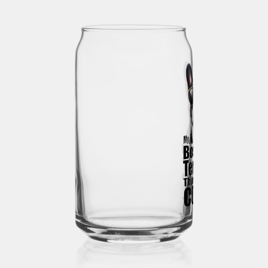 Ich bin Cool Boston Terrier Dosenglas (Rechts)