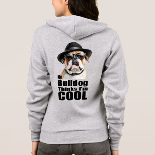 Ich bin Cool Bulldog Hoodie