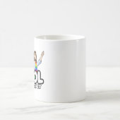 Ich bin Cool damit - Regenbogen Jesus Kaffeetasse (Mittel)