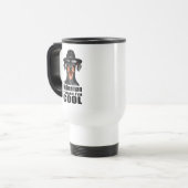 Ich bin Cool Doberman Reisebecher (Vorderseite Links)