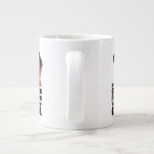 Ich bin Cool Golden Retriever Jumbo-Tasse (Rückseite)