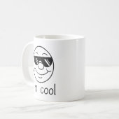 Ich bin Cool Kaffeetasse (Vorderseite Links)
