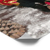 Ich bin cool mit diesem Weihnachtsposter Poster (Ecke)