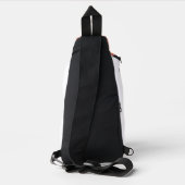 Ich bin cool und weiß es crossbody bag (Rückseite)