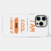 Ich bin cool und weiß es iPhone hülle (Rückseite (Horizontal))