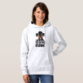 Ich bin Coole Dackel Hoodie (Vorne ganz)