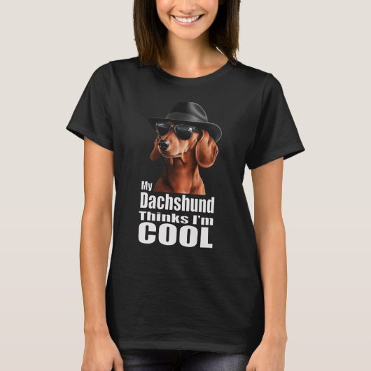 Ich bin Coole Dackel T-Shirt (Vorderseite)