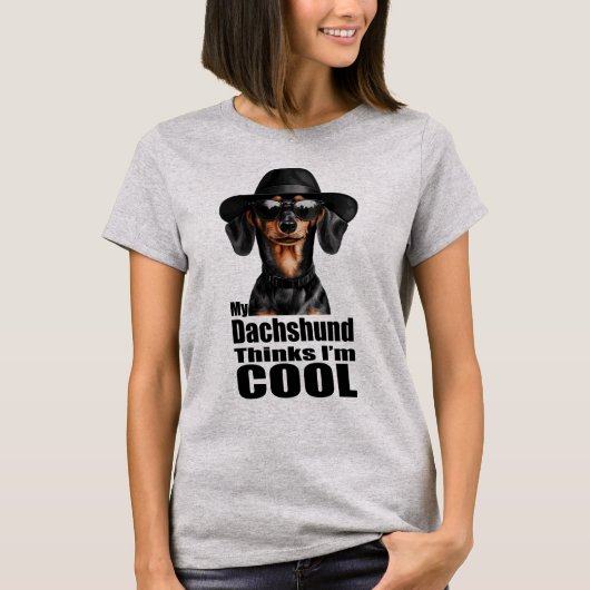 Ich bin Coole Dackel T-Shirt (Vorderseite)