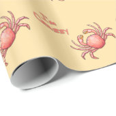 Ich bin Crabby Sand Crab Geschenkpapier (Rolleneckpunkt)