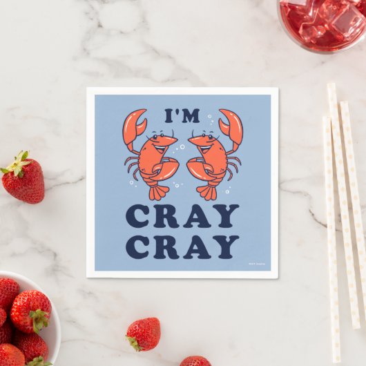 Ich bin Cray Cray Serviette (Beispiel)
