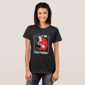 Ich bin Cultured Microscope Science Labrador Micro T-Shirt (Vorne ganz)