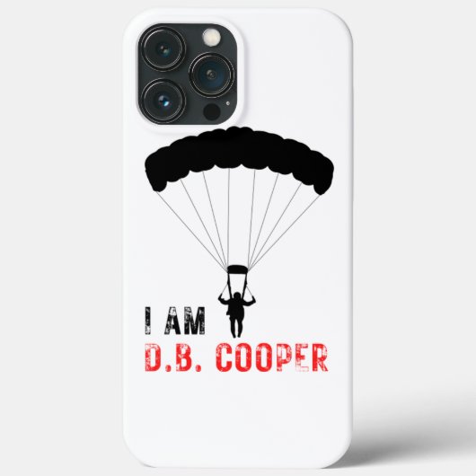 Ich BIN D.B. Cooper Case-Mate iPhone Hülle (Rückseite)