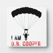 Ich BIN D.B. Cooper Fotoplatte (Vorderseite)