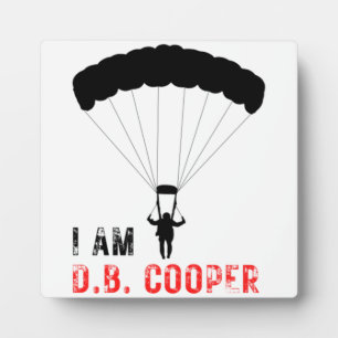 ICH BIN D.B. Cooper Fotoplatte