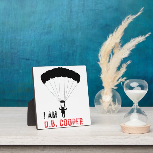 Ich BIN D.B. Cooper Fotoplatte (InSitu)