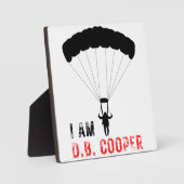 Ich BIN D.B. Cooper Fotoplatte (Vorderseite)