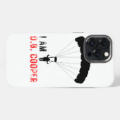 ICH BIN D.B. Cooper iPhone Hülle (Rückseite (Horizontal))