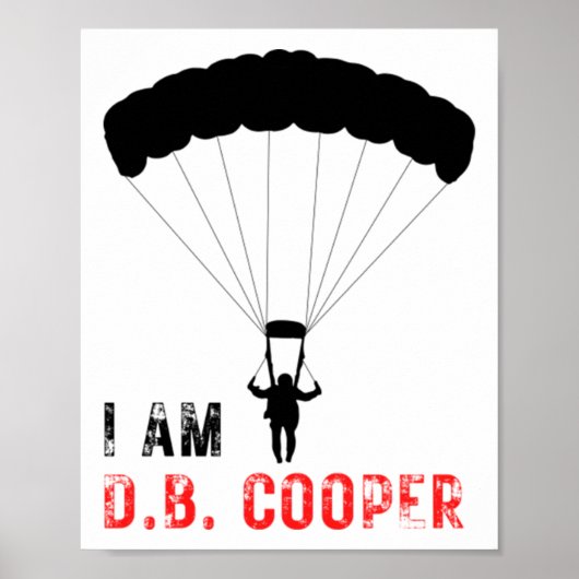 Ich BIN D.B. Cooper Poster (Vorne)