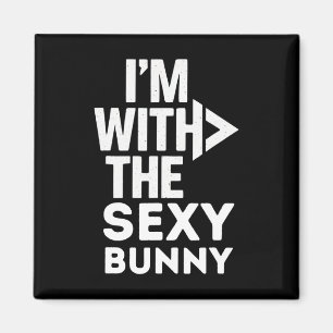 Ich bin dabei, dass die Y-Bunny-Kostümpaare überei Magnet