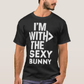 Ich bin dabei, dass die Y-Bunny-Kostümpaare überei T-Shirt (Vorderseite)