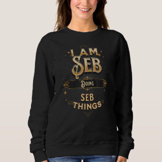 Ich bin dabei, Dinge zu feiern Sweatshirt