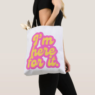 Ich bin dafür hier tasche