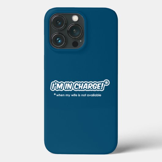 Ich bin dafür verantwortlich, wenn meine Ehefrau n Case-Mate iPhone Hülle (Rückseite)