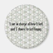 Ich bin dafür verantwortlich, wie ich mich fühle magnet (Vorne)