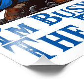 Ich bin damit beschäftigt, die Prinzessin Retten Fotodruck (Ecke)