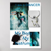 Ich bin DANCER Poster (Vorne)