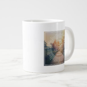 Ich bin dankbar für Abenteuer Jumbo-Tasse