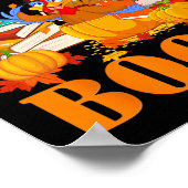 Ich bin dankbar für Bücher Fall Librarian Funny Da Poster (Ecke)