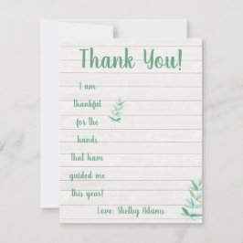 Ich bin dankbar für die Hände, die mich geleitet h Einladung