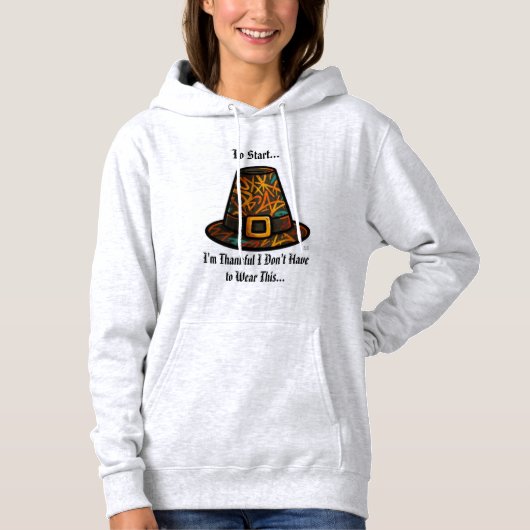 Ich bin dankbar/GPH Hoodie (Vorderseite)