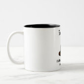 Ich bin dankbar/GPH Zweifarbige Tasse (Links)