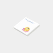 Ich bin dankbar post-it klebezettel (angewinkelt)