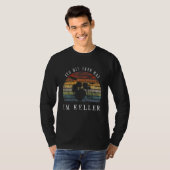 Ich Bin Dann Mal Im Keller Drum Kit T-Shirt (Vorne ganz)