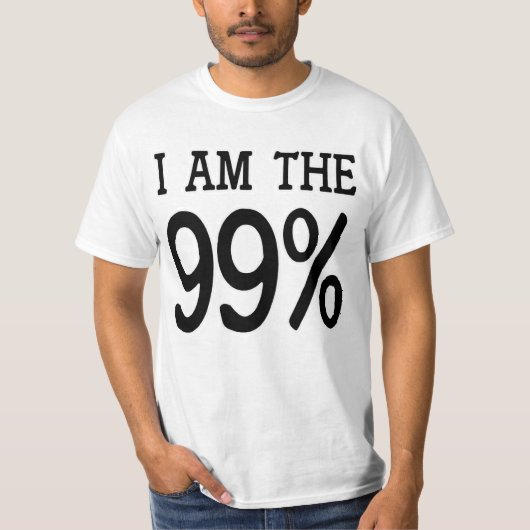 Ich bin das 99 Prozent T-Shirt (Vorderseite)